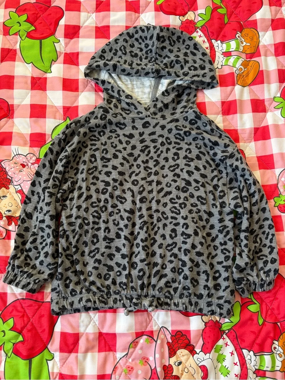 Leopard Print Hoodie